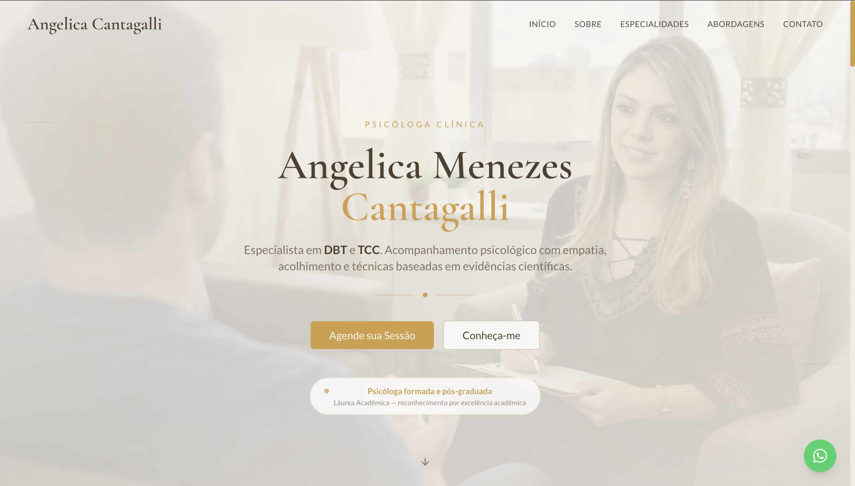 Angélica Menezes Psicóloga