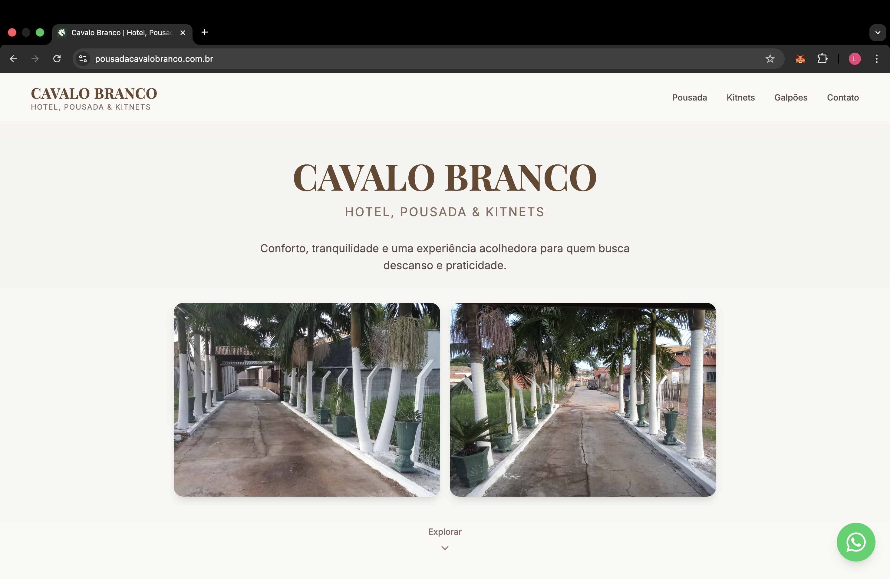 Hotel Pousada Cavalo Branco